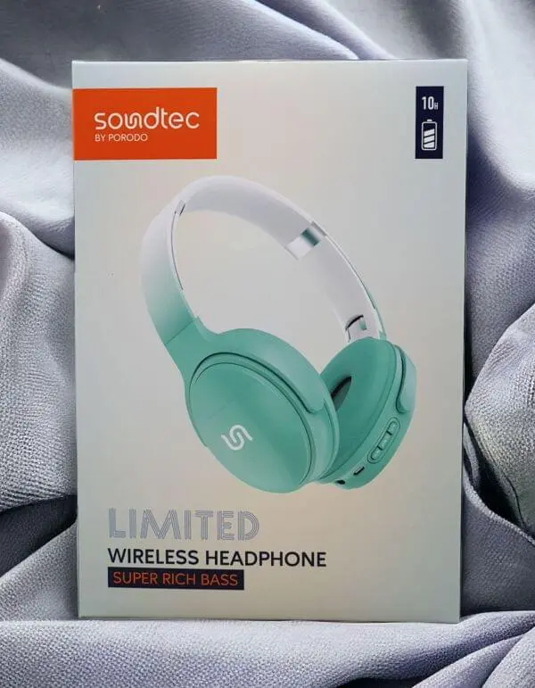 PORODO LIMITED WIRELESS HEADPHONE | SUPER RICH BASS | GREEN